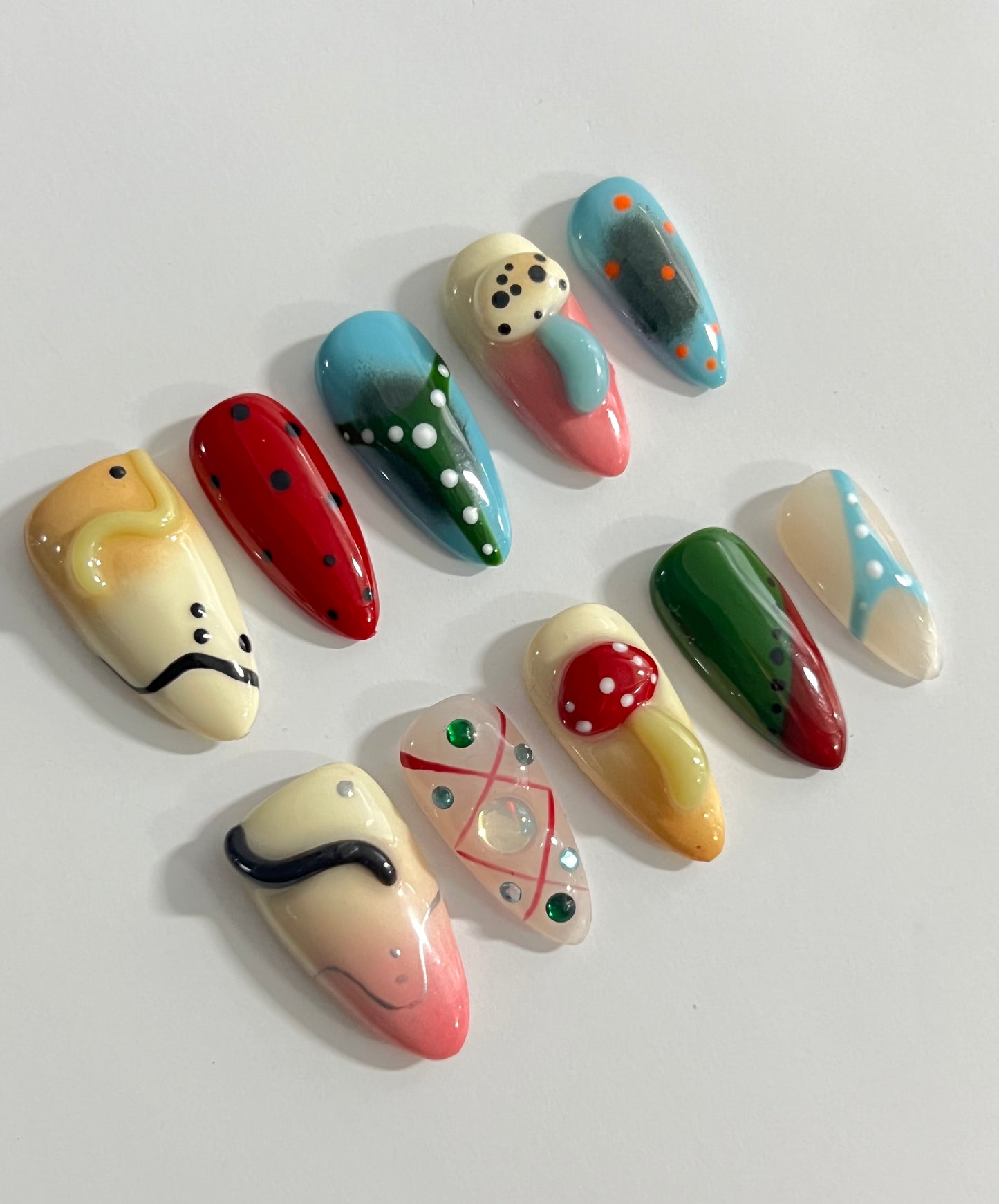 TrendTrap Nail Art Studio: Handcrafted High-End Press-Ons | Multiple Styles to Elevate Your Manicure Game