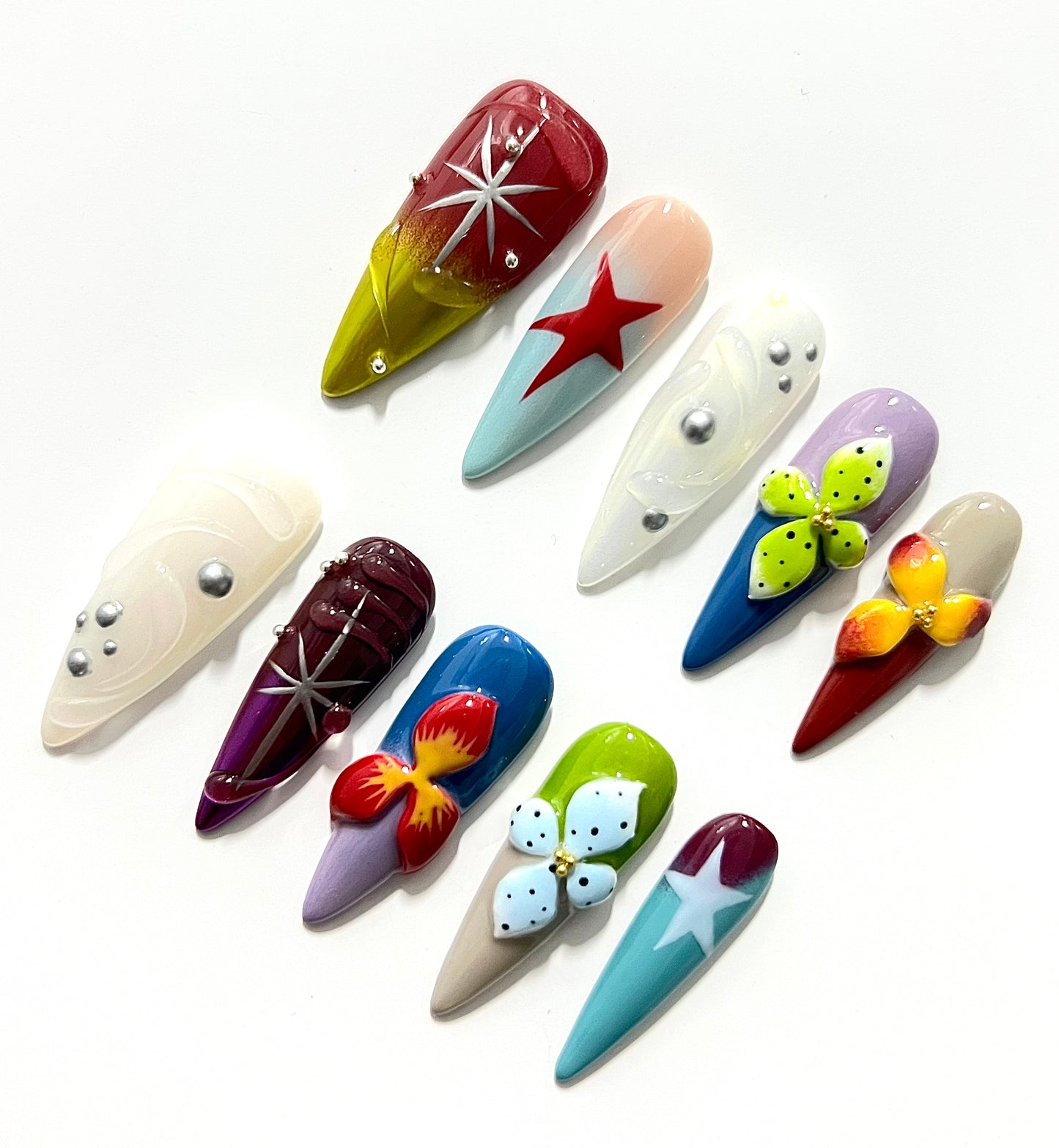 TrendTrap Nail Art Studio: Handcrafted High-End Press-Ons | Multiple Styles to Elevate Your Manicure Game