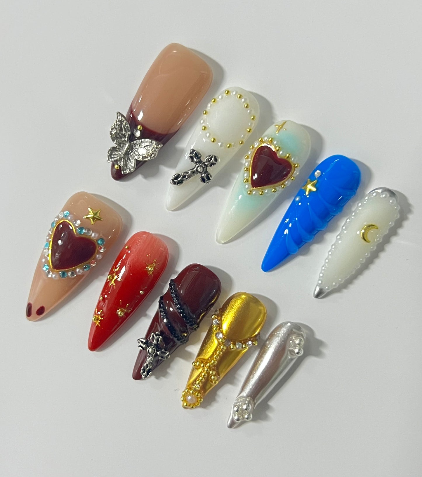 TrendTrap Nail Art Studio: Handcrafted High-End Press-Ons | Multiple Styles to Elevate Your Manicure Game