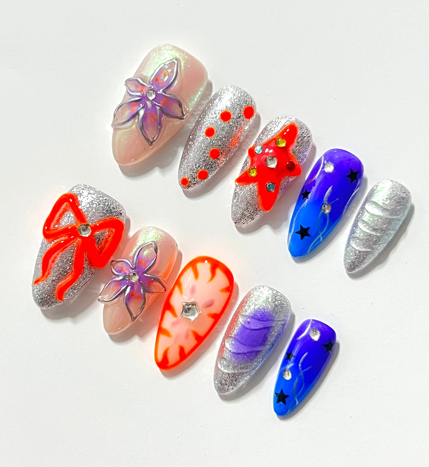 TrendTrap Nail Art Studio: Handcrafted High-End Press-Ons | Multiple Styles to Elevate Your Manicure Game