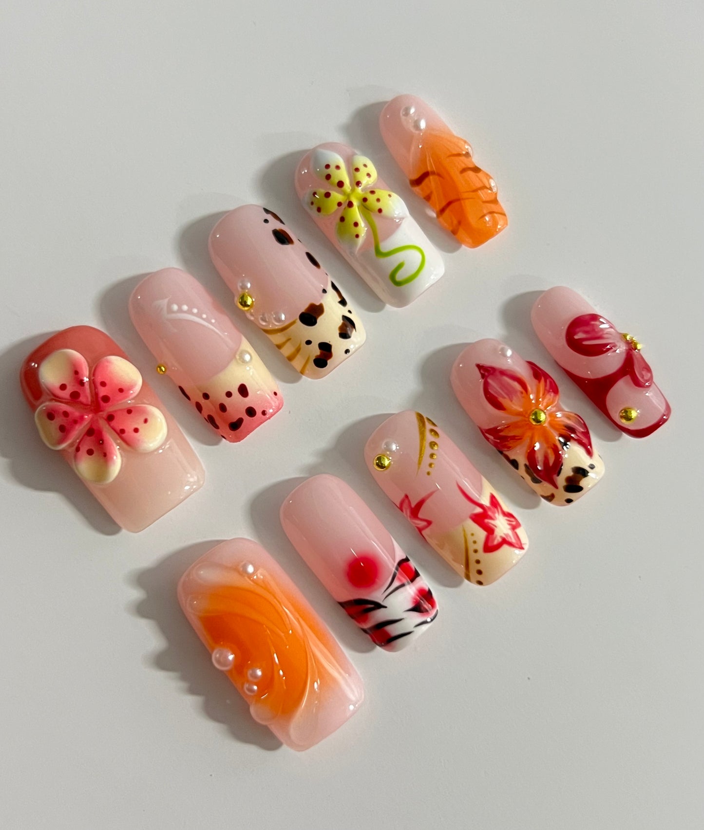 TrendTrap Nail Art Studio: Handcrafted High-End Press-Ons | Multiple Styles to Elevate Your Manicure Game