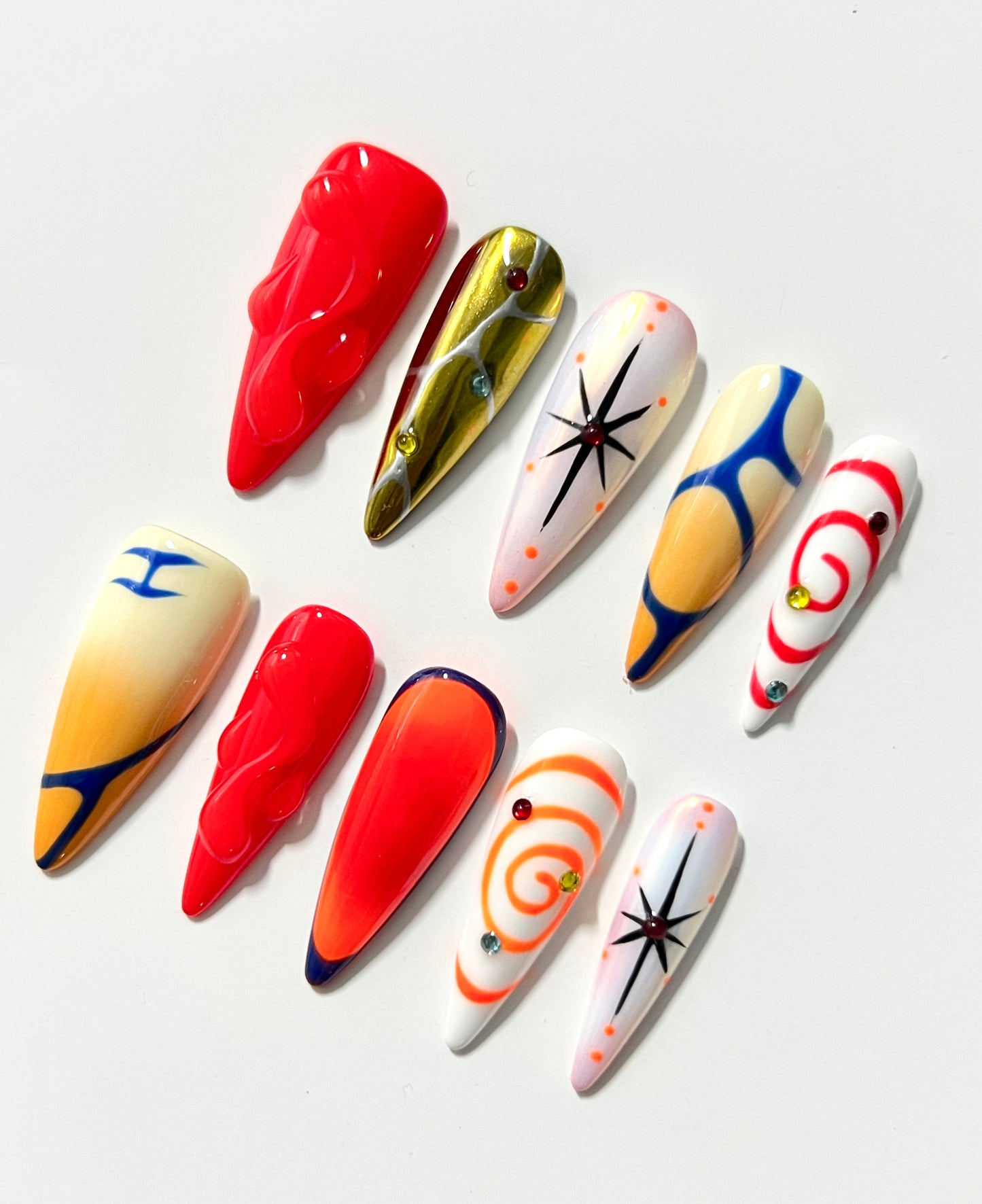 TrendTrap Nail Art Studio: Handcrafted High-End Press-Ons | Multiple Styles to Elevate Your Manicure Game