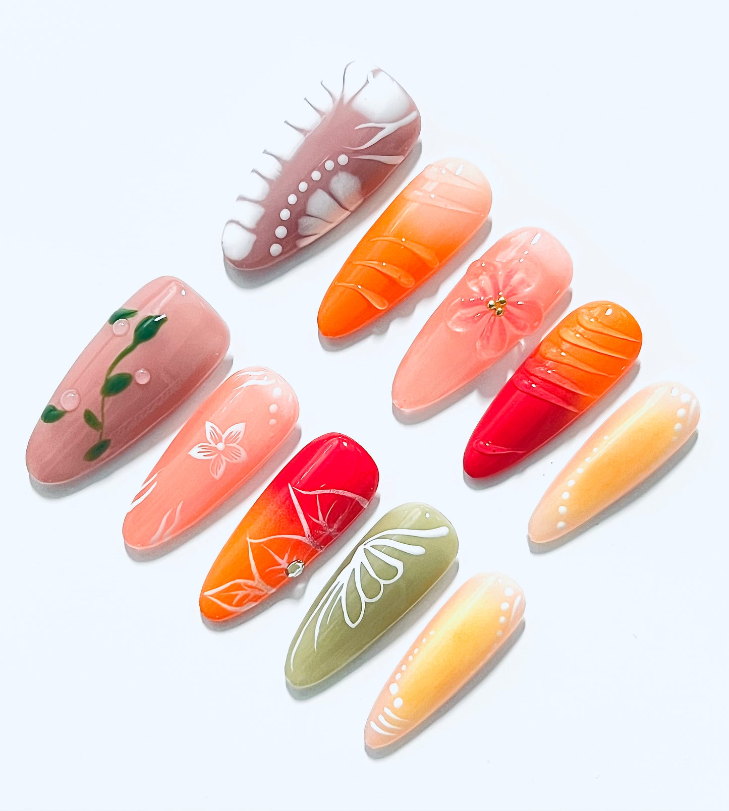 TrendTrap Nail Art Studio: Handcrafted High-End Press-Ons | Multiple Styles to Elevate Your Manicure Game