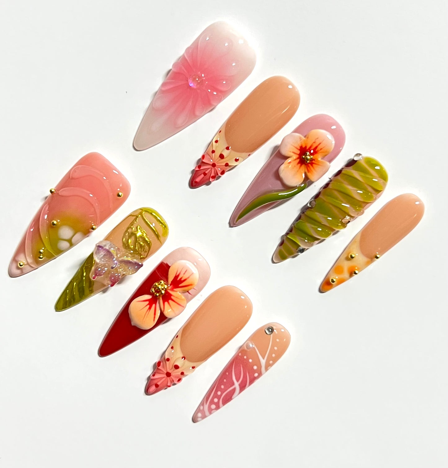 TrendTrap Nail Art Studio: Handcrafted High-End Press-Ons | Multiple Styles to Elevate Your Manicure Game