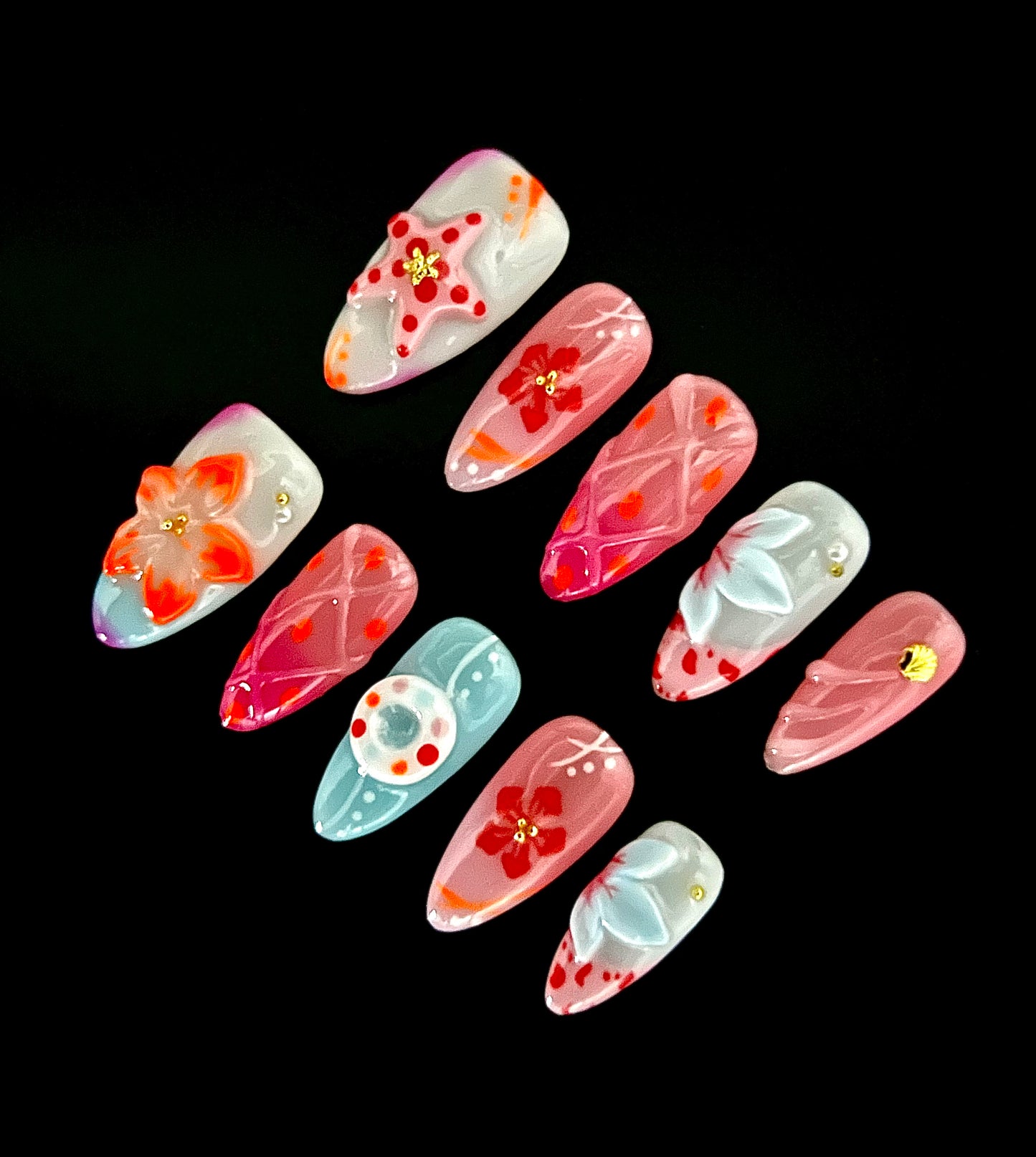 TrendTrap Nail Art Studio: Handcrafted High-End Press-Ons | Multiple Styles to Elevate Your Manicure Game
