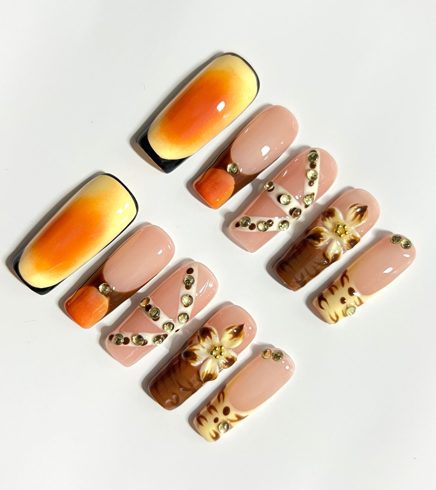 TrendTrap Nail Art Studio: Handcrafted High-End Press-Ons | Multiple Styles to Elevate Your Manicure Game