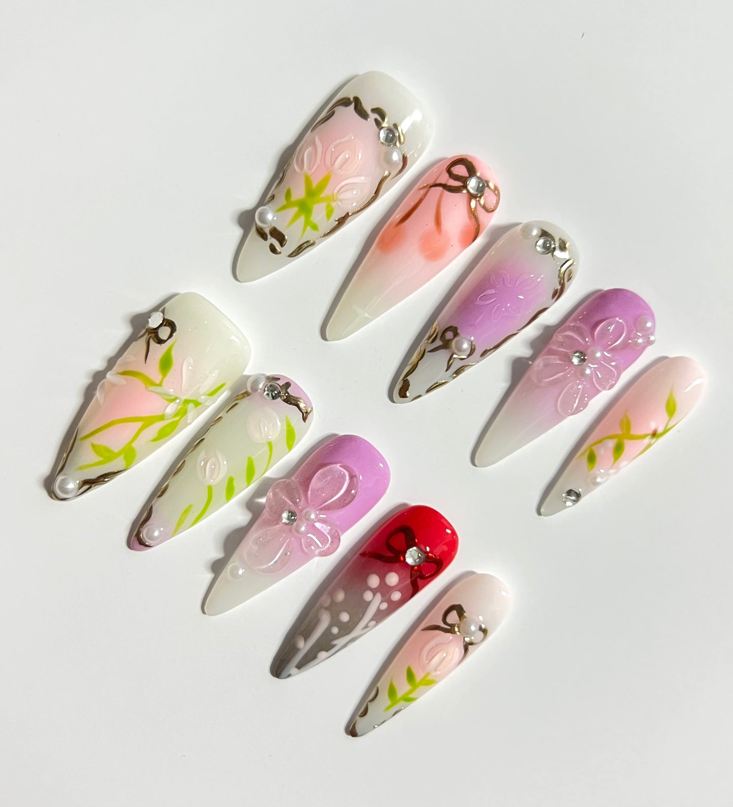 TrendTrap Nail Art Studio: Handcrafted High-End Press-Ons | Multiple Styles to Elevate Your Manicure Game