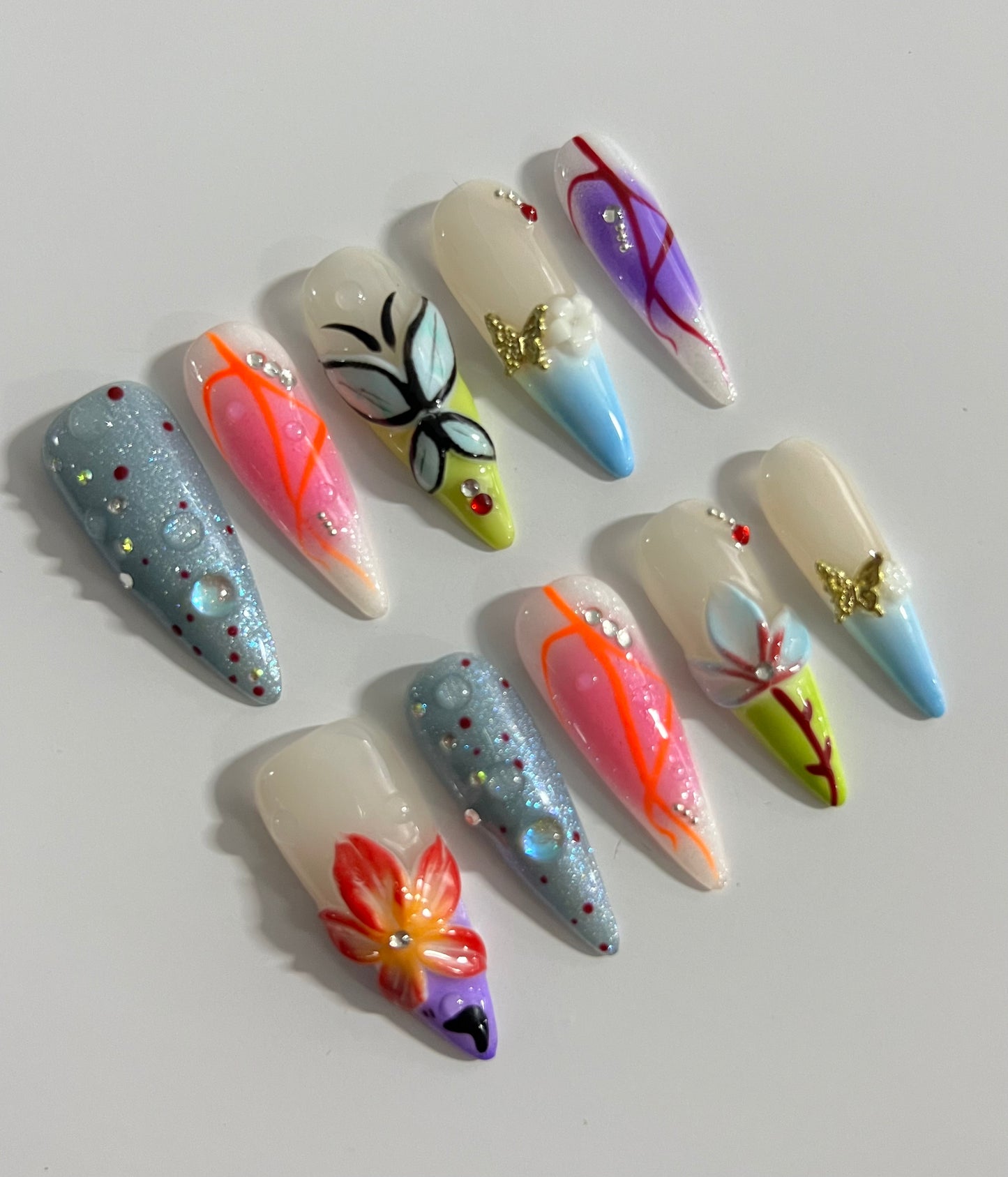 TrendTrap Nail Art Studio: Handcrafted High-End Press-Ons | Multiple Styles to Elevate Your Manicure Game