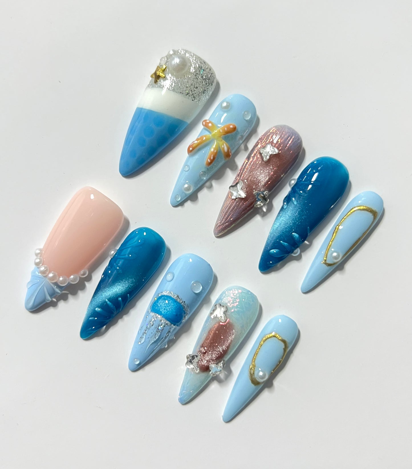 TrendTrap Nail Art Studio: Handcrafted High-End Press-Ons | Multiple Styles to Elevate Your Manicure Game