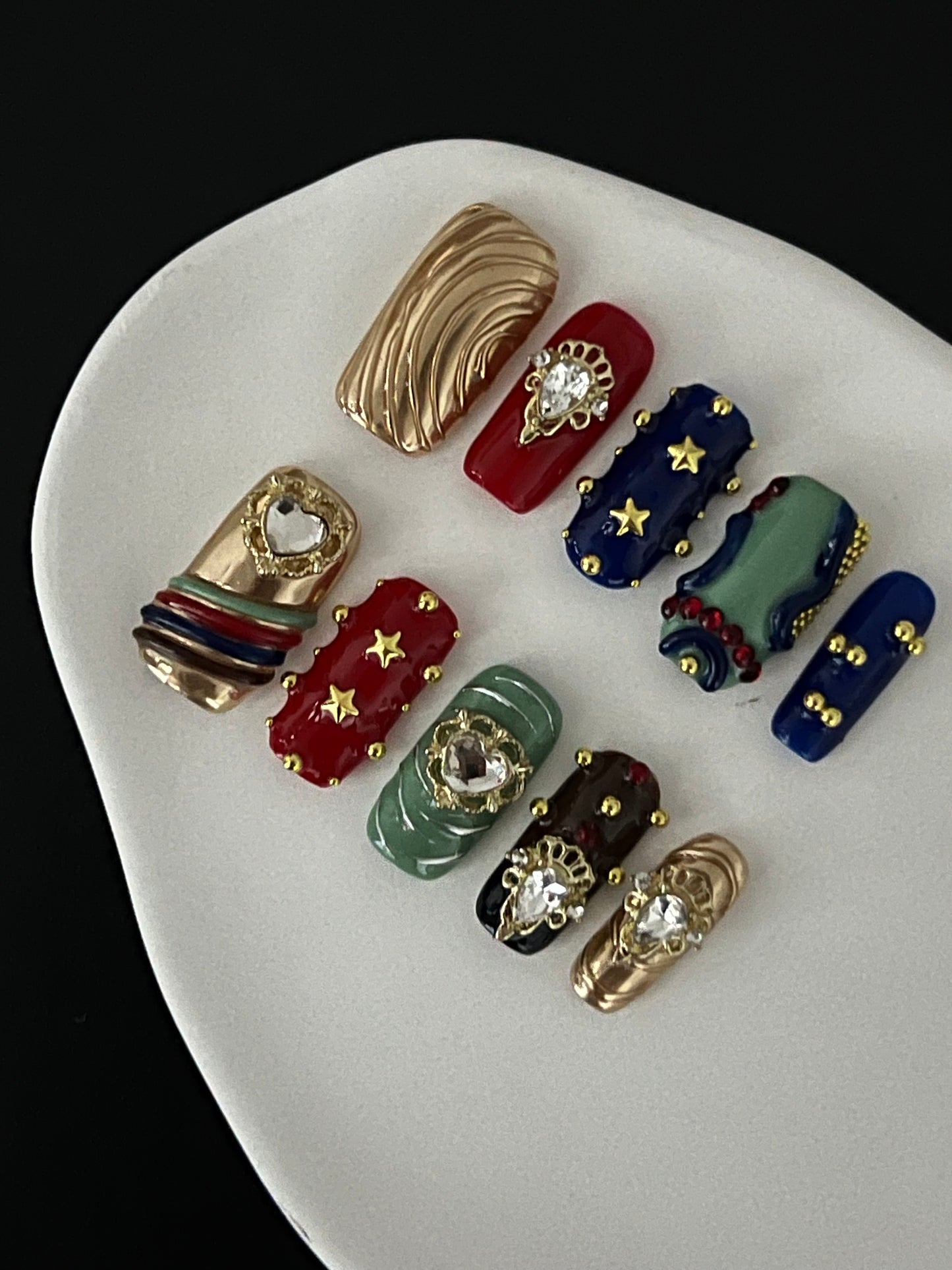 TrendTrap Nail Art Studio: Handcrafted High-End Press-Ons | Multiple Styles to Elevate Your Manicure Game