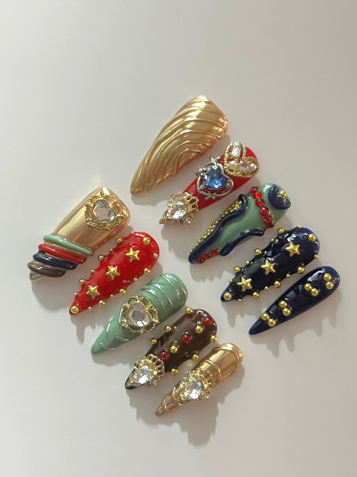 TrendTrap Nail Art Studio: Handcrafted High-End Press-Ons | Multiple Styles to Elevate Your Manicure Game