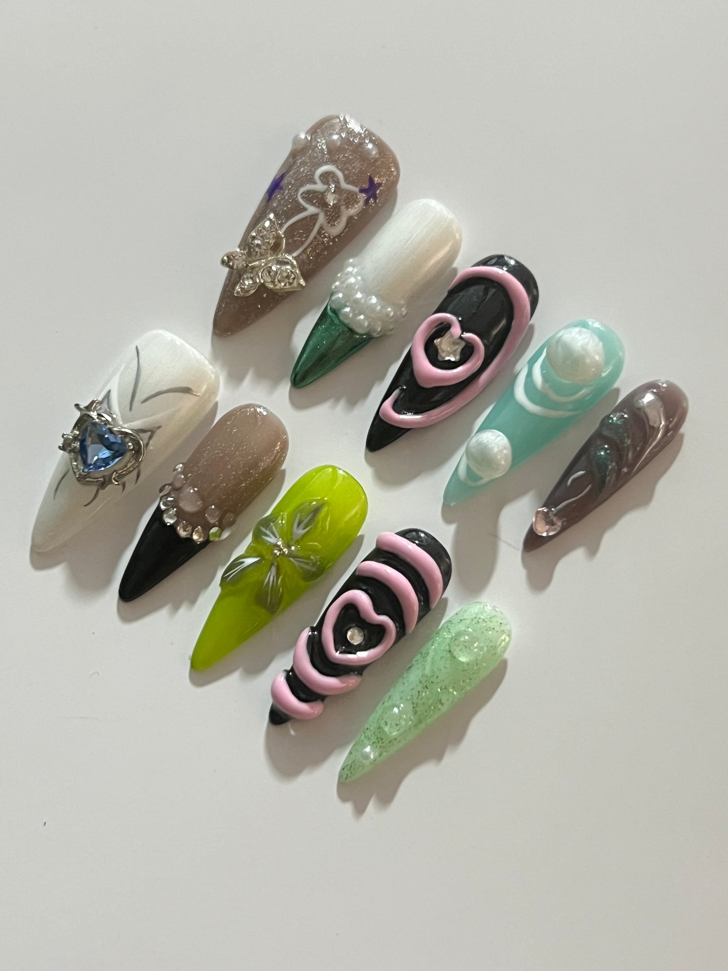 TrendTrap Nail Art Studio: Handcrafted High-End Press-Ons | Multiple Styles to Elevate Your Manicure Game