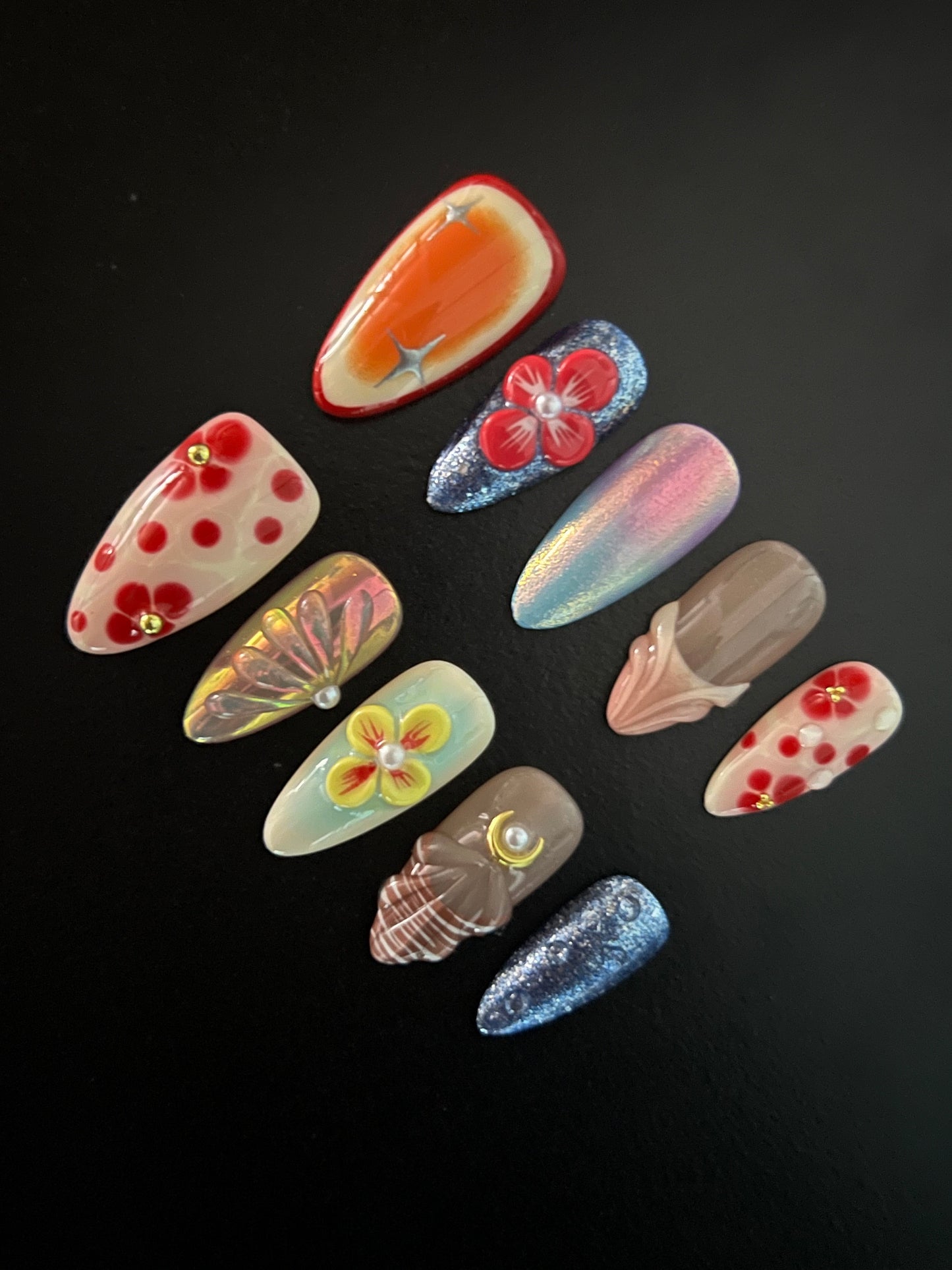 TrendTrap Nail Art Studio: Handcrafted High-End Press-Ons | Multiple Styles to Elevate Your Manicure Game
