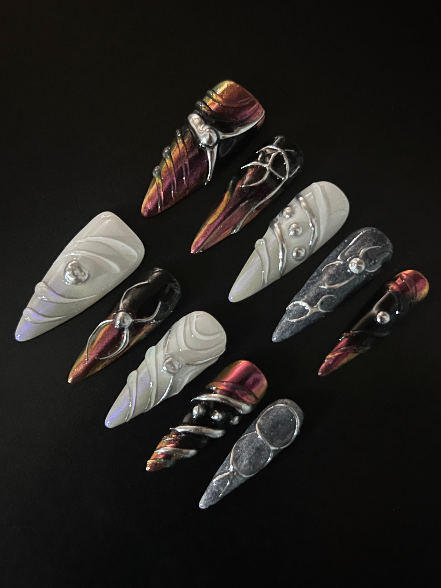 TrendTrap Nail Art Studio: Handcrafted High-End Press-Ons | Multiple Styles to Elevate Your Manicure Game